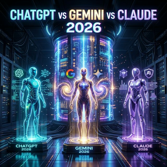 CHATGPT VS GEMINI VS CLAUDE IN 2026: WHICH AI SHOULD YOU USE?