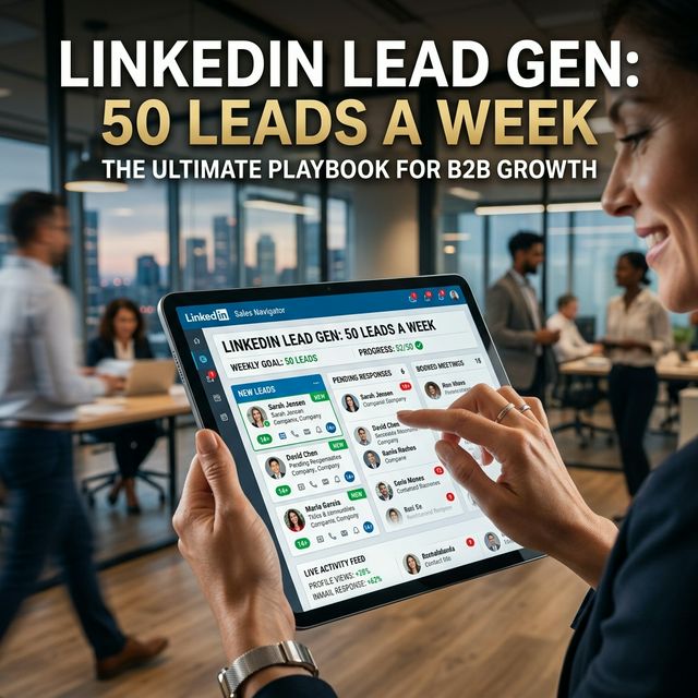 HOW WE GENERATED 50 LEADS IN A WEEK USING LINKEDIN CONTENT